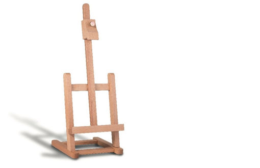 Picture of ARTIST EASEL TABLETOP FOR STUDIO PAINTING 42X16X15.5CM